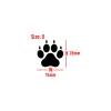 Kedi Köpek Ayakkabı Çorap Nitril Kaplı Örme Kışlık Çorap Leopar Desen BR15