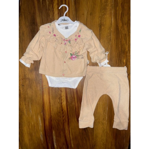 3-12 aylık üçlü takım bej