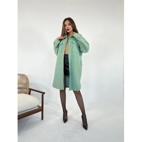 5637 CEKET-AÇIK YEŞİL