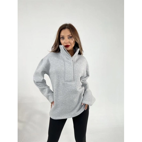 6616 SWEAT-GRİ MELANJ