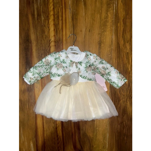 9-18 aylık prenses elbise sarı