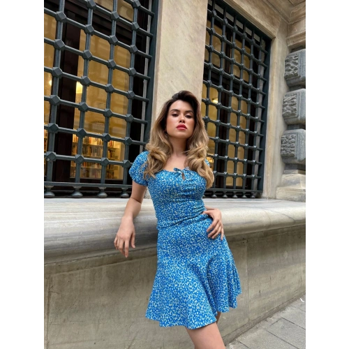 Baskılı etekli takım