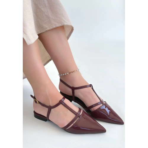 Canca Bordo Rugan Babet Ayakkabı