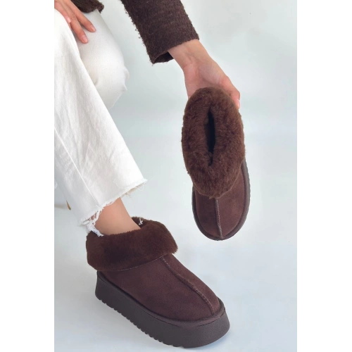 Edali Kahverengi Süet Bot