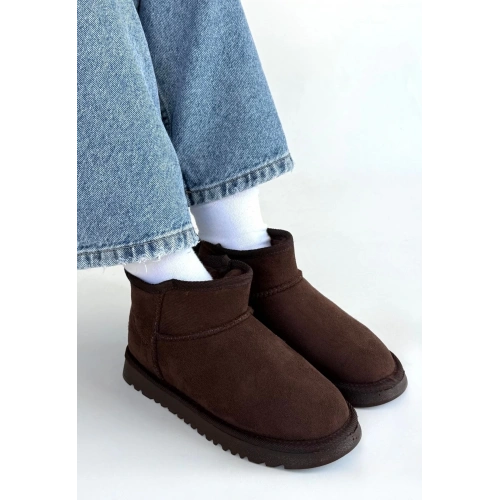 Elsa Kahverengi Süet Bot