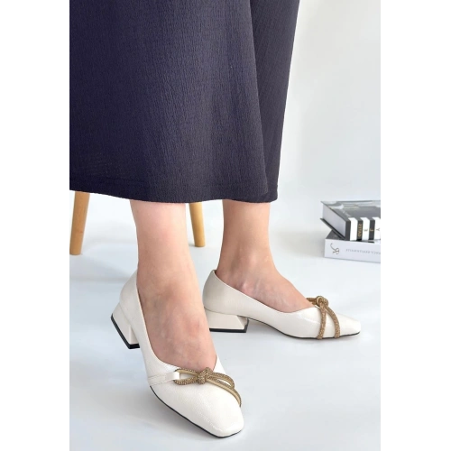 Estay Ten Rugan Topuklu Ayakkabı