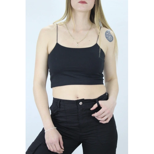 İp Askılı Atlet - Lks0202Siyah