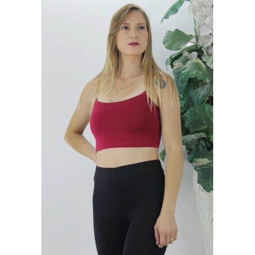 İp Askılı Atlet - Lks0303Bordo