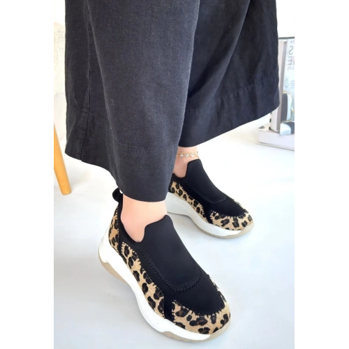 Kendy Leopar Süet Spor Ayakkabı