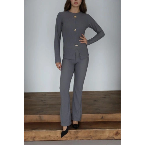 Ottoman alt üst takım gri pt510442