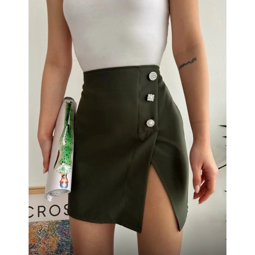 Üç taşlı mini etek