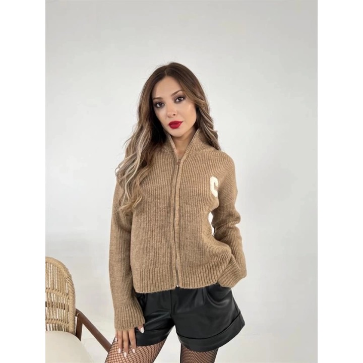 3907 TRİKO ŞARDONLU ARMALI HIRKA-VİZON