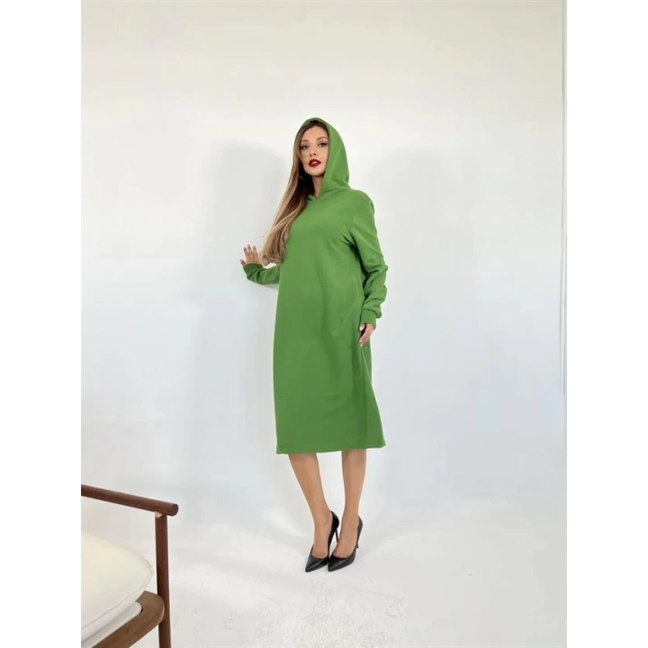 5574 UZUN SWEAT-YEŞİL
