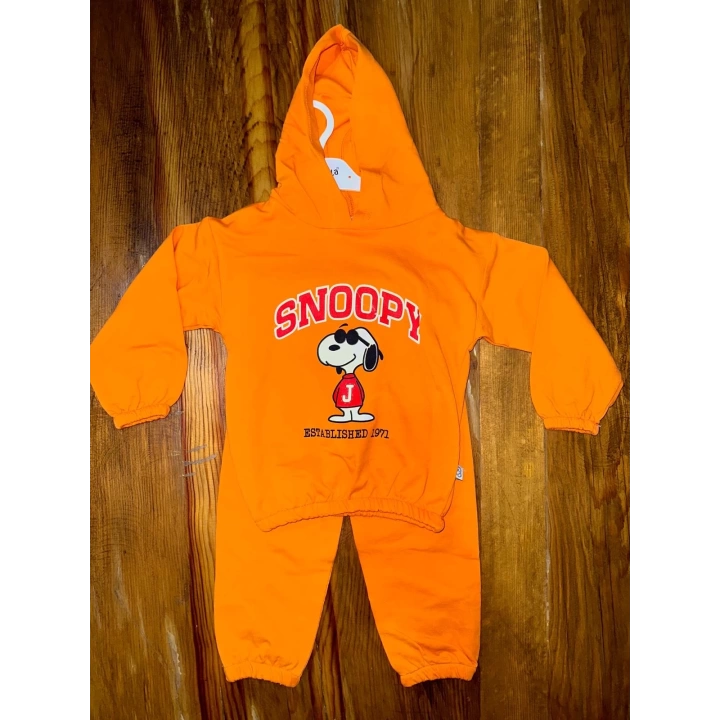 6-24 aylık snoopy takım turuncu