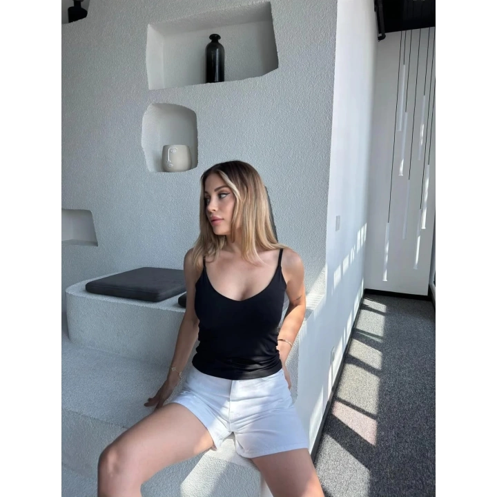 Ayarlanabilir Askılı Basic Body Siyah - 131.75