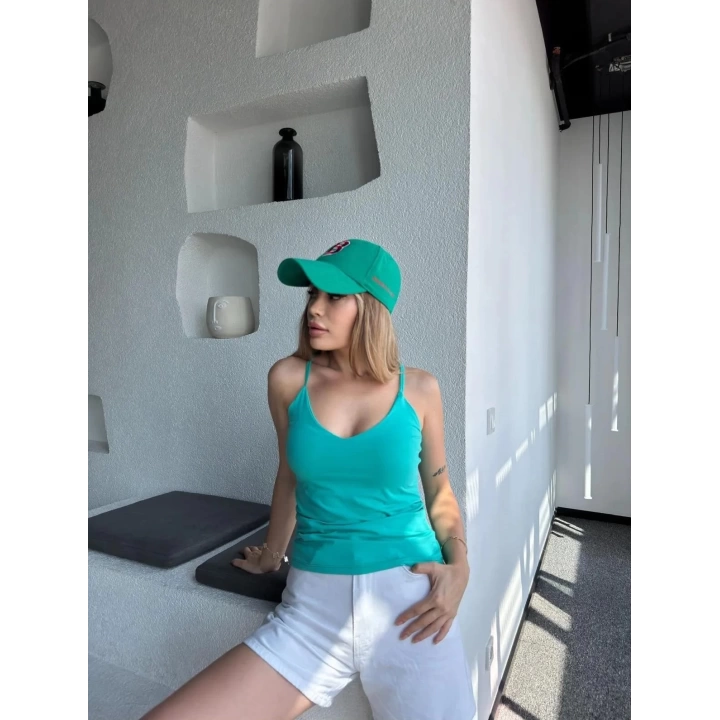 Ayarlanabilir Askılı Basic Body Yeşil - 131.75