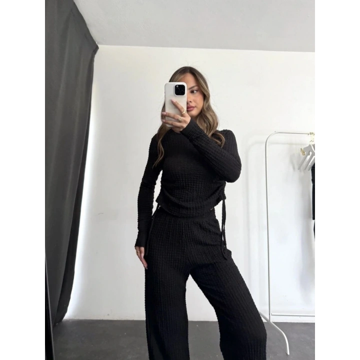 Bubble alt üst takım siyah pt510446