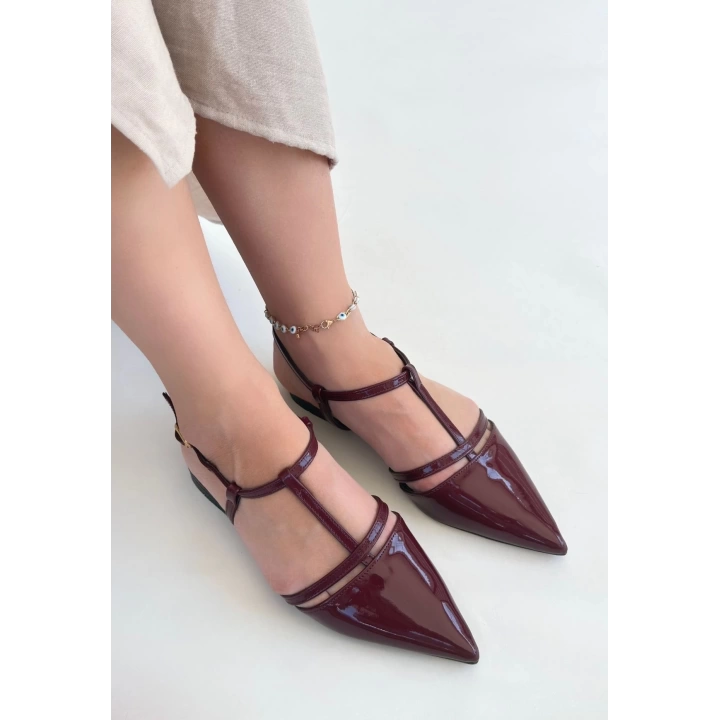 Canca Bordo Rugan Babet Ayakkabı