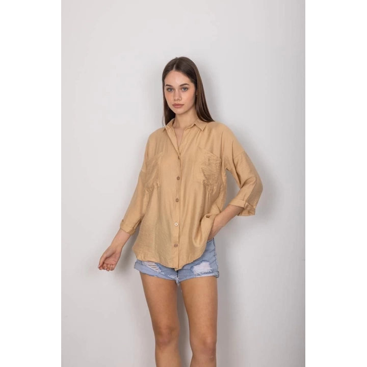 Cepli salaş gömlek t1010