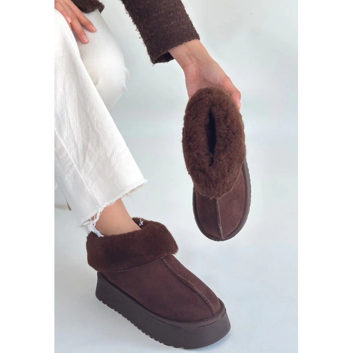 Edali Kahverengi Süet Bot