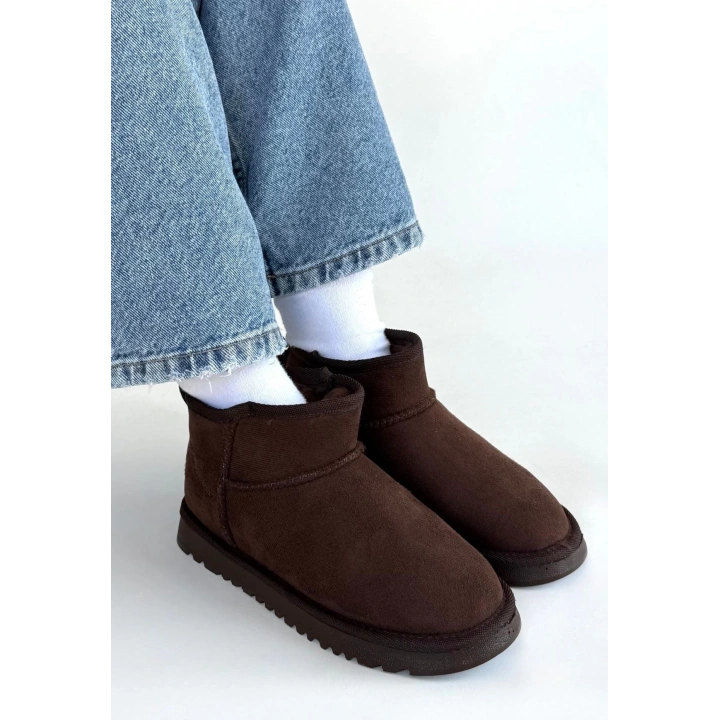 Elsa Kahverengi Süet Bot