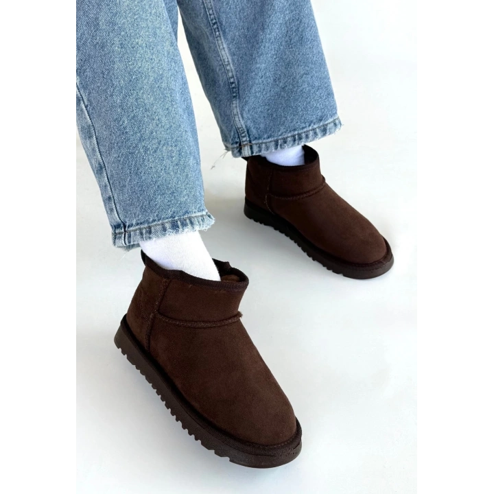 Elsa Kahverengi Süet Bot