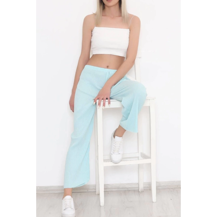 Fitilli Pantolon Suyeşili - 8337.1567.