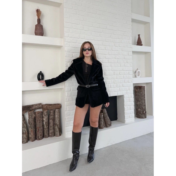 Fok ceket premıum kalite siyah st255860