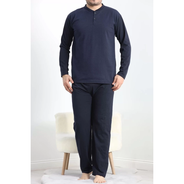 Jakarlı Erkek Pijama Takımı Laci - 40063.1838.