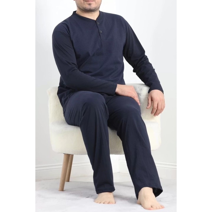 Jakarlı Erkek Pijama Takımı Laci - 40063.1838.