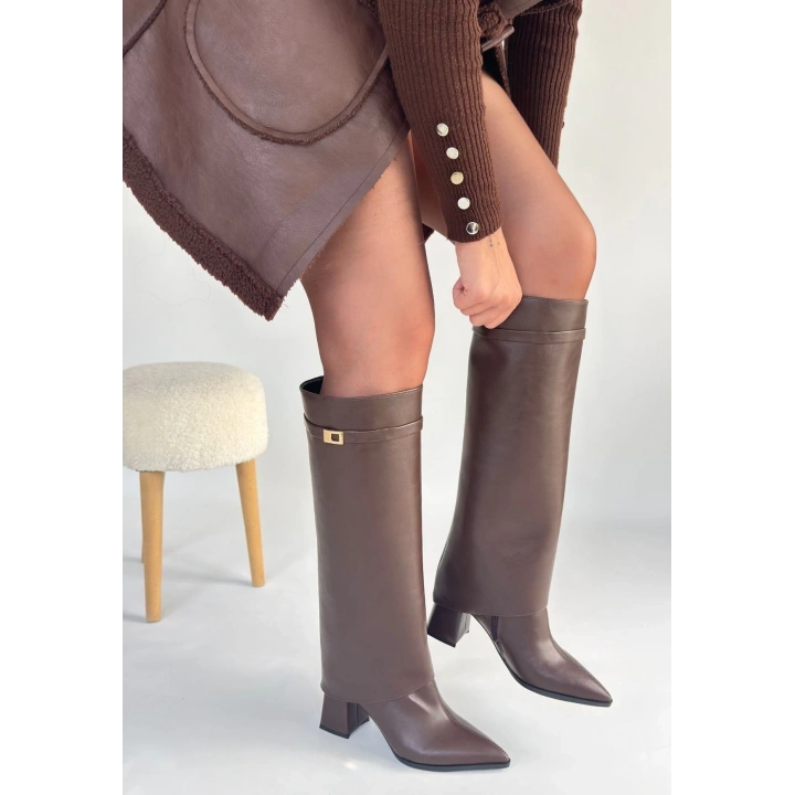 Jike Kahverengi Cilt Tak Çıkar Çizme