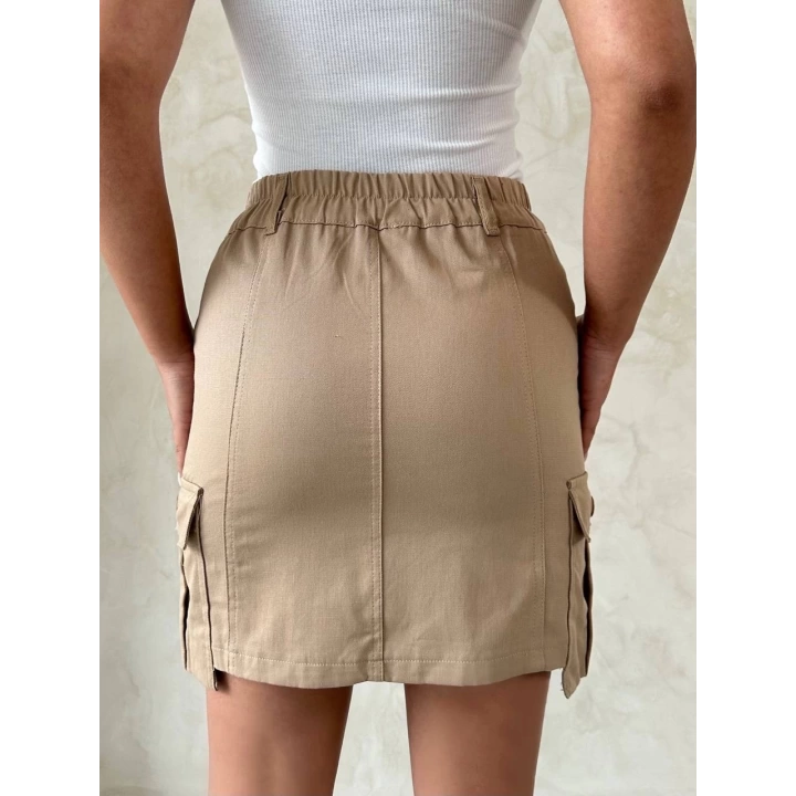 Kargo cep mini etek