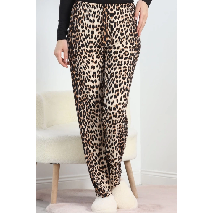 Milan Kumaş Pijama Altı Leopar - 20788.1287.