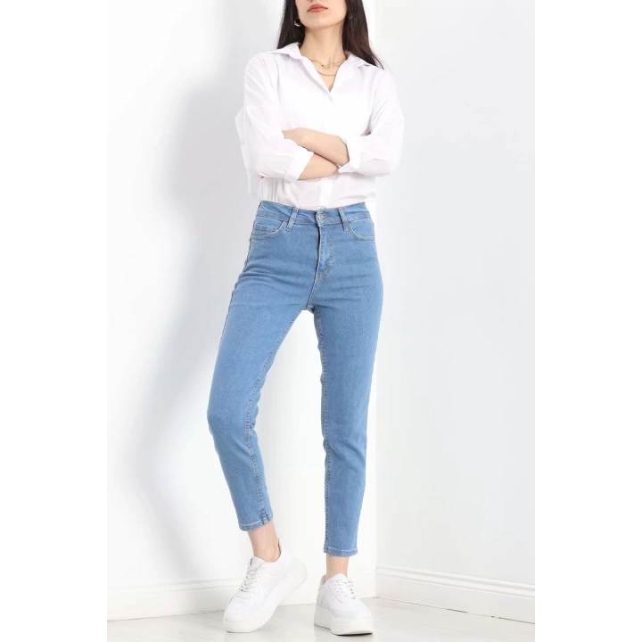 Mom Boyfriend Jeans Açıkmavi1 - 20432.1778.