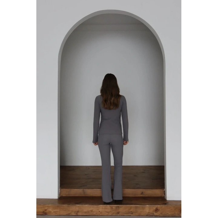 Ottoman alt üst takım gri pt510442