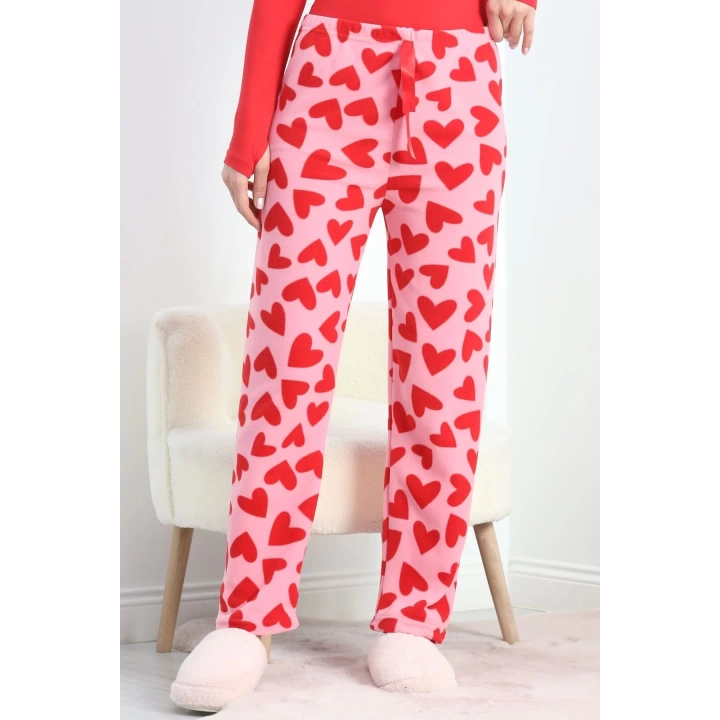 Polar Kumaş Pijama Altı Pembe - 20789.1287.