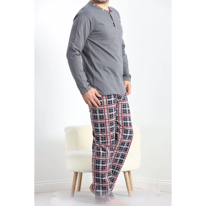 Sportif Erkek Pijama Takımı Boyalıanti - 40067.1838.