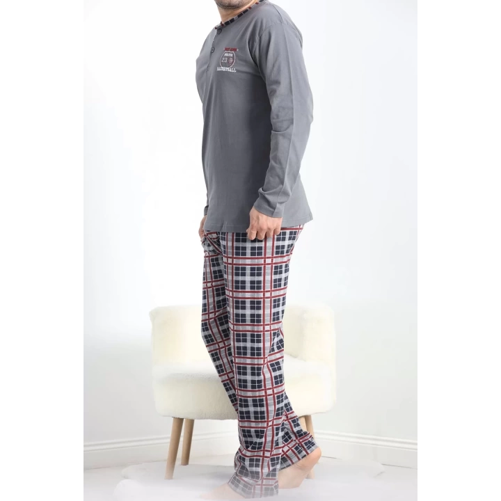 Sportif Erkek Pijama Takımı Boyalıanti - 40067.1838.