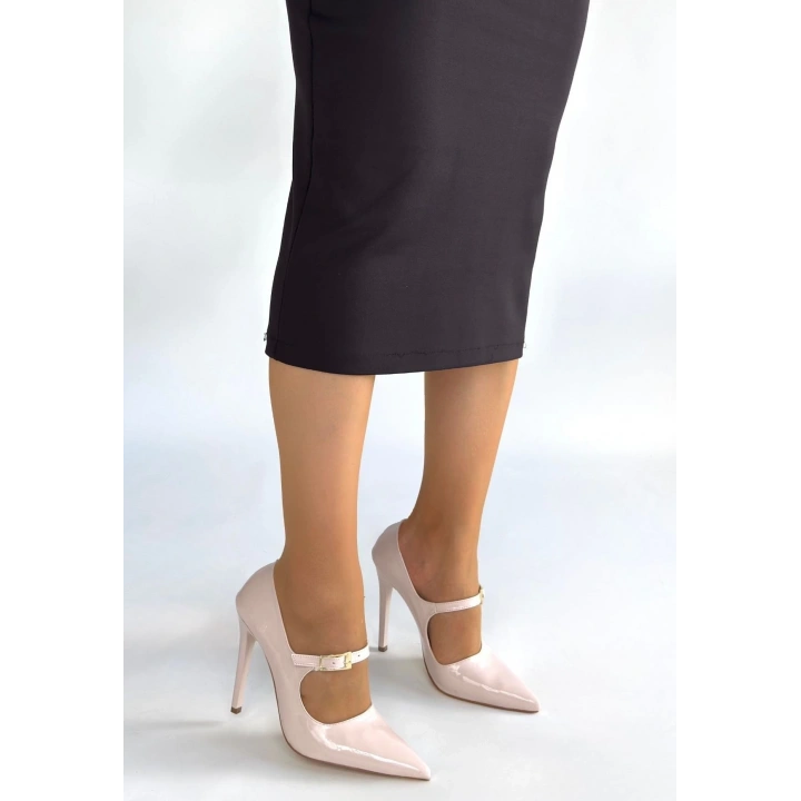 Tiej Bej Rugan Stiletto Ayakkabı