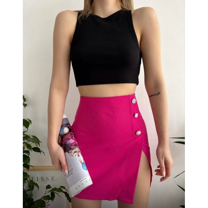 Üç taşlı mini etek