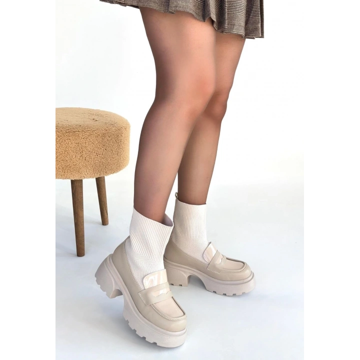 Wanye Bej Cilt Cilt Streçli Bot