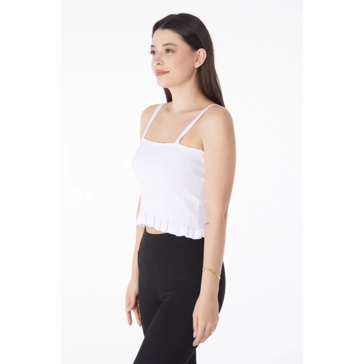 Yazlık triko crop