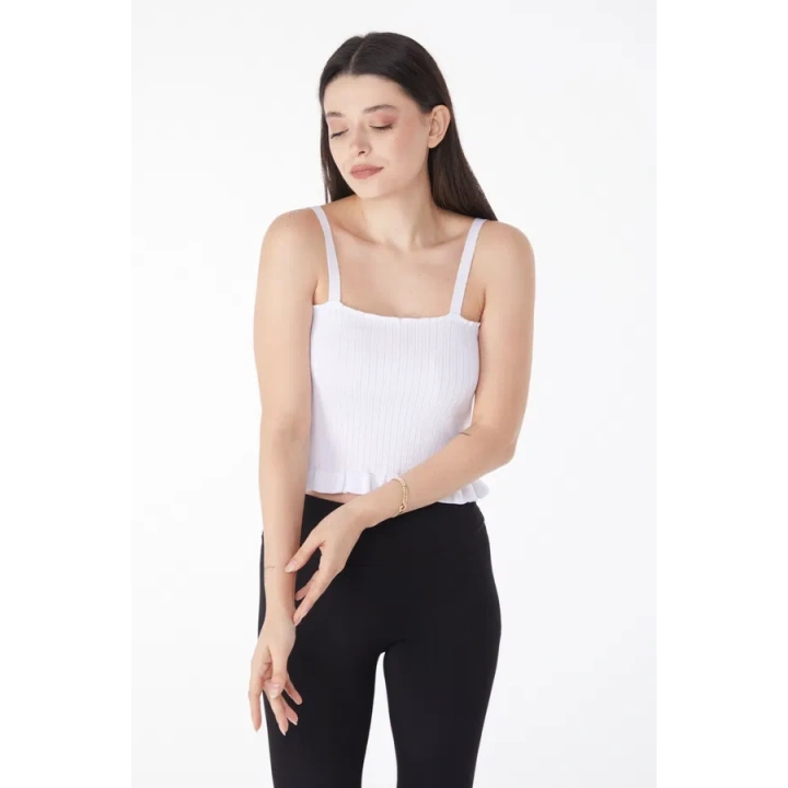 Yazlık triko crop