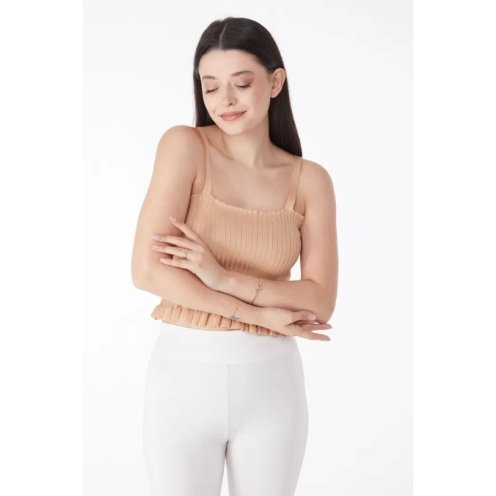 Yazlık triko crop