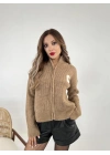 3907 TRİKO ŞARDONLU ARMALI HIRKA-VİZON