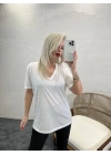4611 T-SHİRT-KREM
