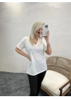 4611 T-SHİRT-KREM