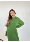 5574 UZUN SWEAT-YEŞİL