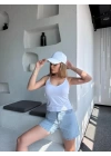 Ayarlanabilir Askılı Basic Body Beyaz - 131.75