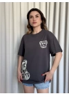 Baskılı ayıcıklı tişört